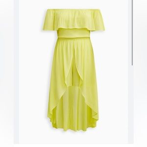 NWT Torrid Off the Shoulder Walk Through Dress Size 6